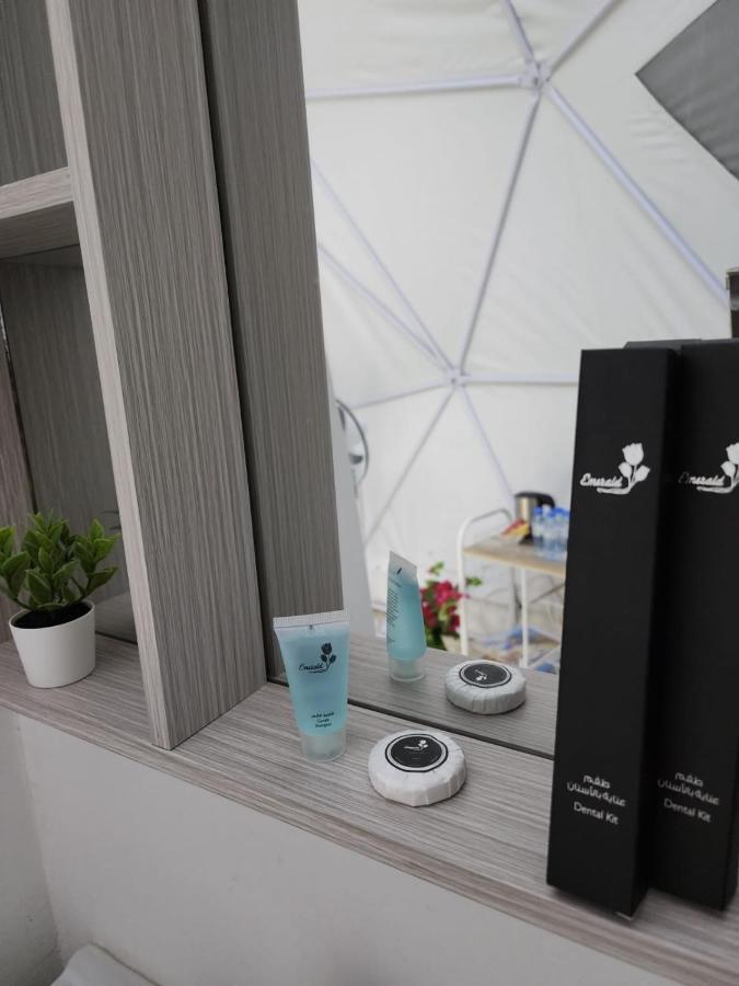 Bubbles Domes Private Cmp Hotel Al Wasil Bagian luar foto