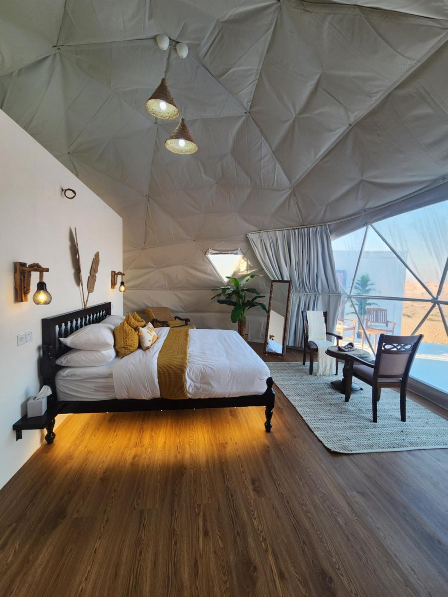 Bubbles Domes Private Cmp Hotel Al Wasil Ruang foto