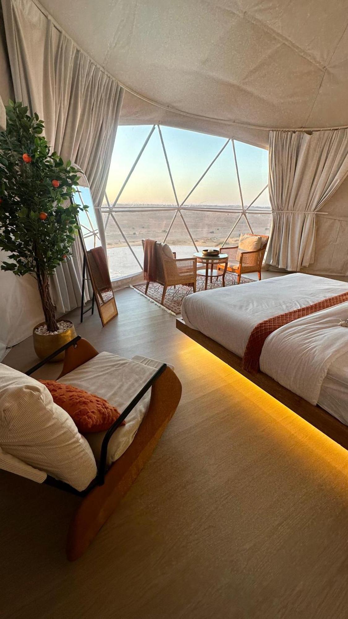 Bubbles Domes Private Cmp Hotel Al Wasil Ruang foto