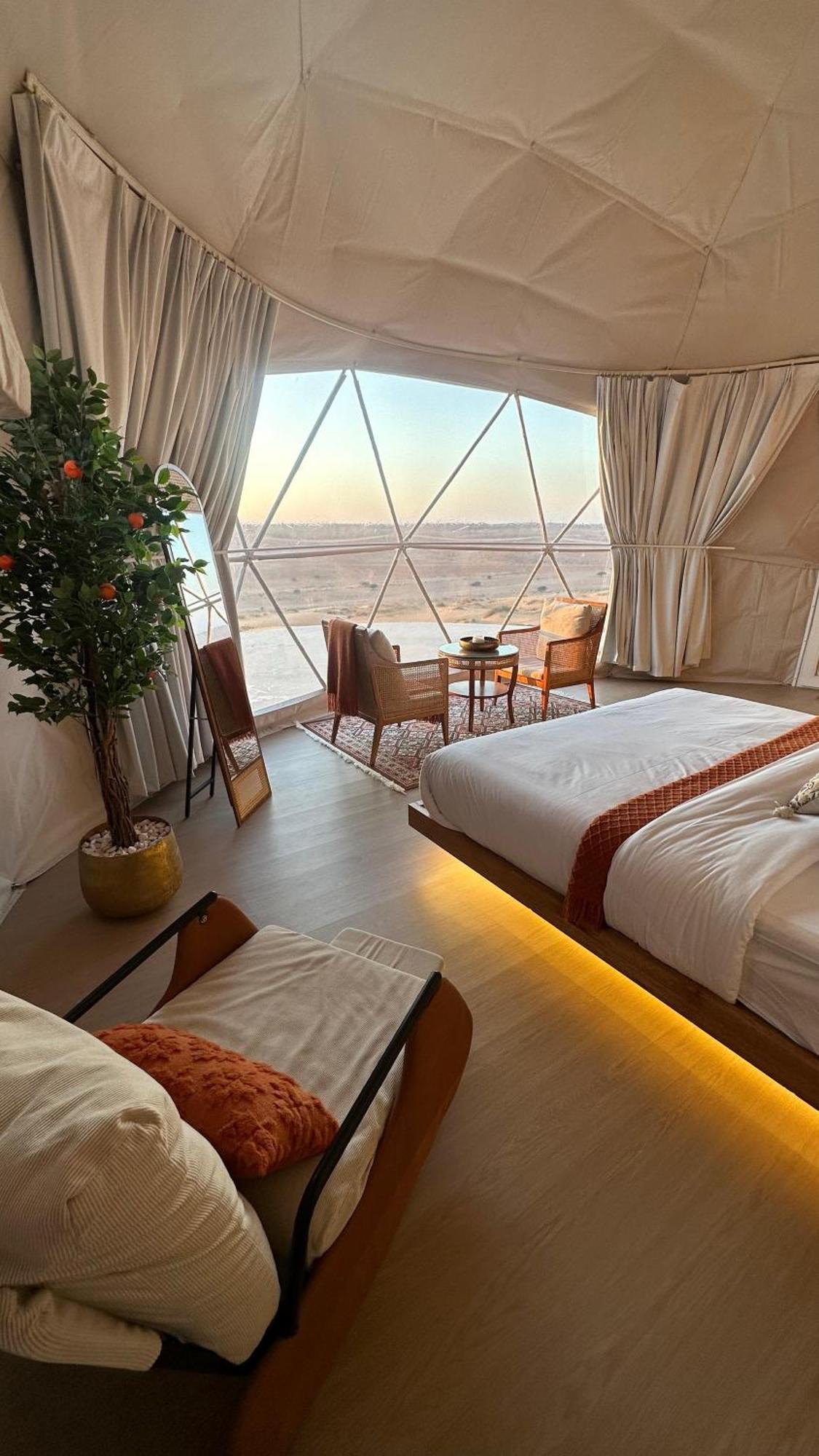 Bubbles Domes Private Cmp Hotel Al Wasil Ruang foto